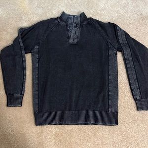 Buckle men’s sweater